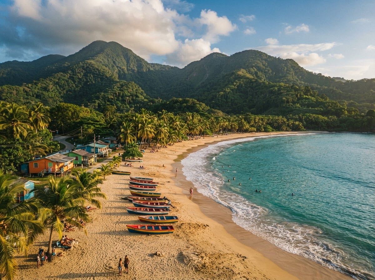 Maracas Bay, Trinidad's north coast beach