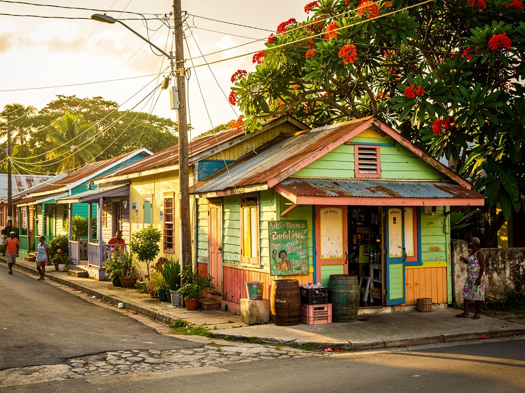 A Belmont street corner