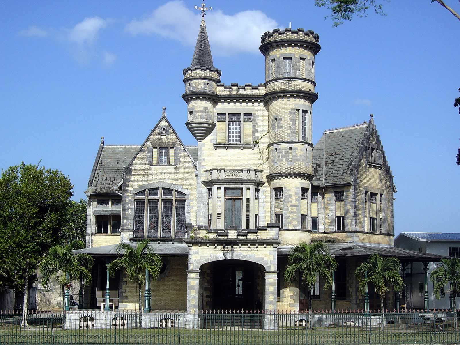 Stollmeyer's Castle (Killarney), Scottish Baronial mansion, Port of Spain