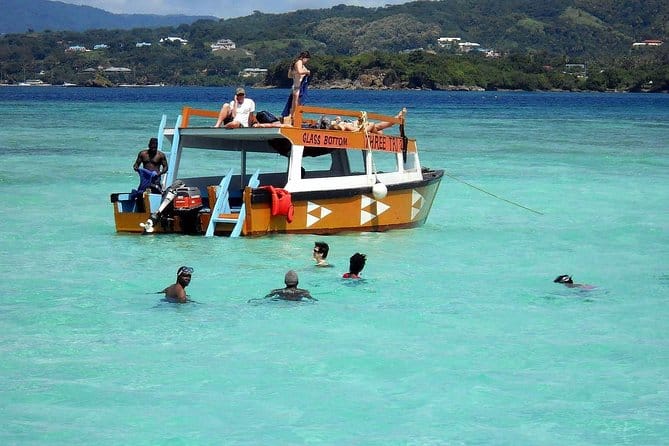 Buccoo Reef glass-bottom boat